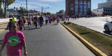 Excelente convocatoria para la Caminata Saludable por la Vida