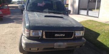 La camioneta que fue robada (Foto: 0223)