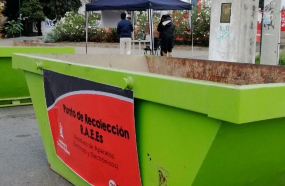 Habilitaron "puntos verdes" para tirar chatarra electrónica