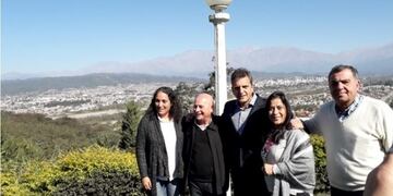 Sergio Massa con los candidatos del Frente de Todos en Jujuy