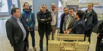 Delegación jujeña visita el INVAP, en Río Negro