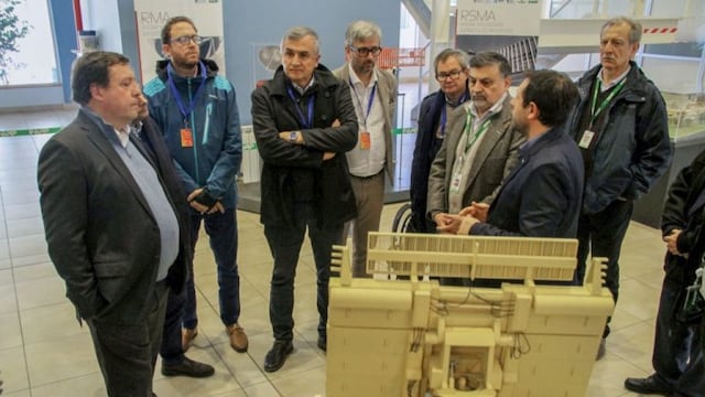 Delegación jujeña visita el INVAP, en Río Negro