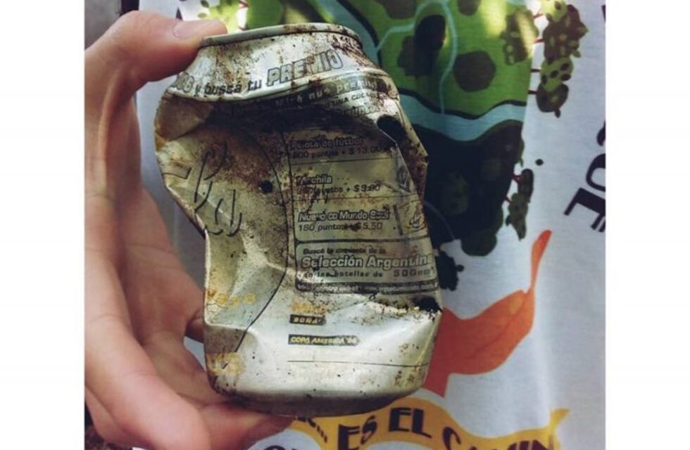 Carlos Paz: una lata fue encontrada después de 20 años de haber sido tirada