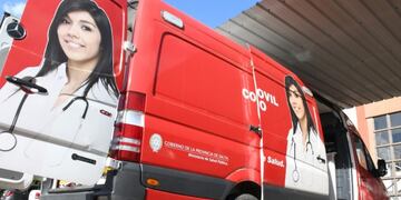 Destinan dos móviles al Hospital de Santa Victoria Este\u002E (Gentileza)