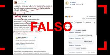 Es falso el tuit de Macri por el Día del Padre un minuto antes del apagón