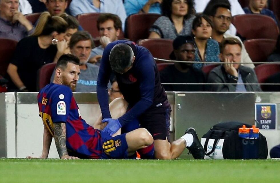 Preocupación en Barcelona: Lionel Messi aguantó un solo tiempo ante Villarreal