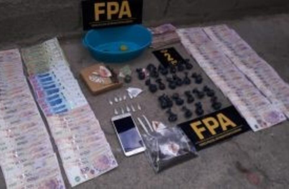 Tres detenidos y 1.000 dosis de droga incautadas en Alberdi