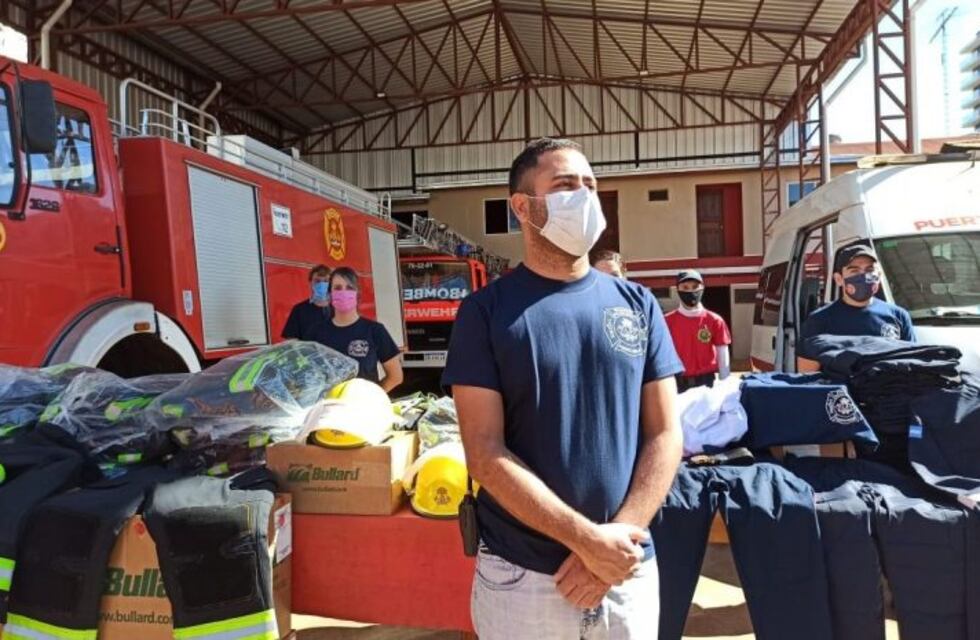 Bomberos Voluntarios de Iguazú celebraron su aniversario 36