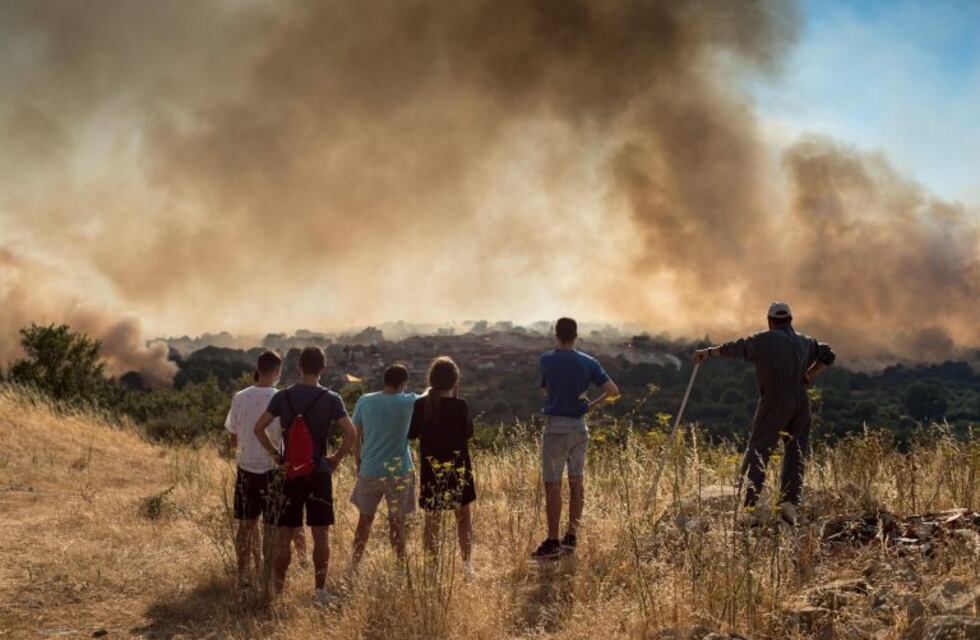 Incendios forestales: el riesgo es muy alto