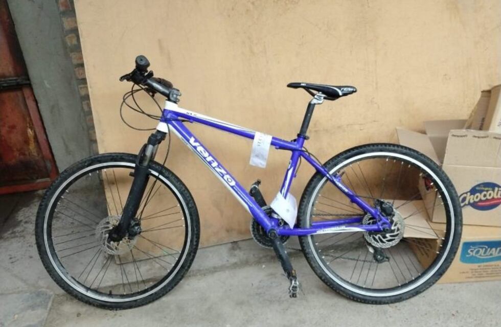 Recuperaron una bicicleta robada que intentaron vender por Facebook