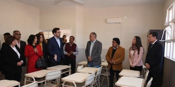 Casas impulsa el desarrollo educativo del interior de La Rioja