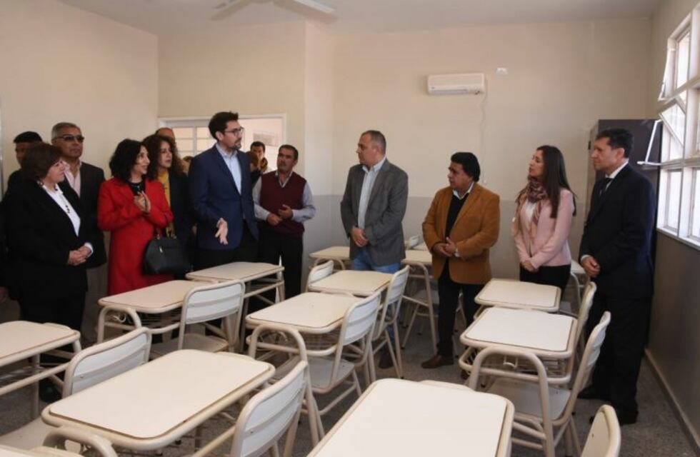 Casas impulsa el desarrollo educativo del interior de La Rioja