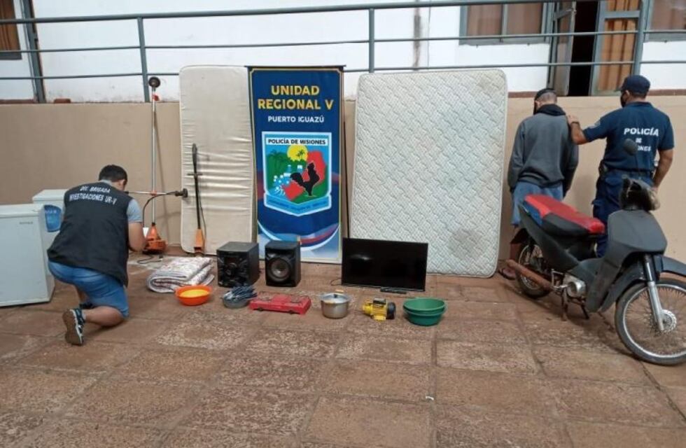 Capturaron a un ladrón implicado en el robo a un complejo de cabañas