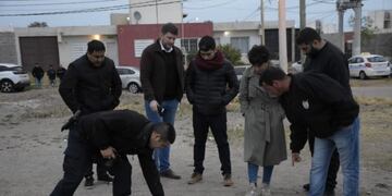 Inspección ocular por el crimen de Jonathan Magallanes en San Luis\u002E Foto: El Diario de la República\u002E