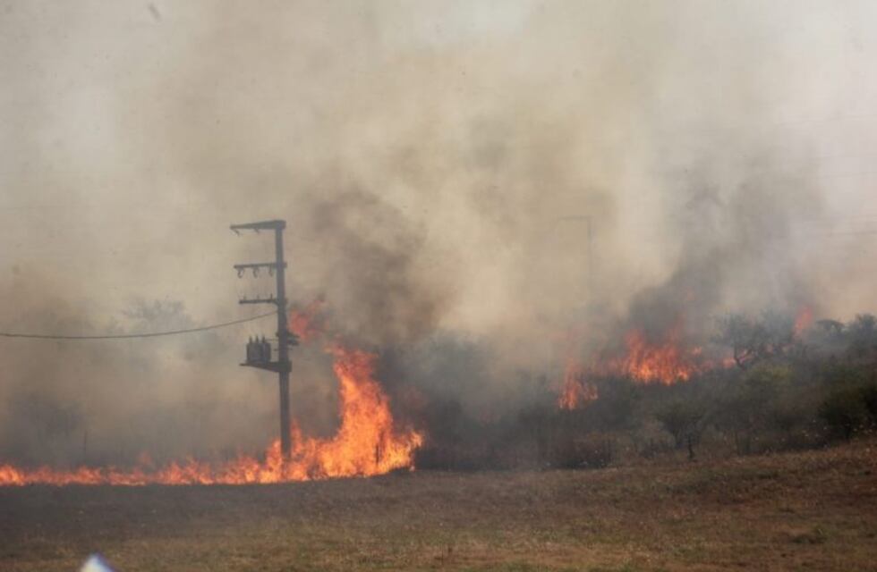 En fotos: los focos de incendios en Córdoba