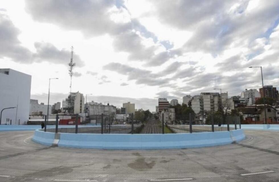Inauguraron en Flores el puente Argerich: así se ve desde el aire