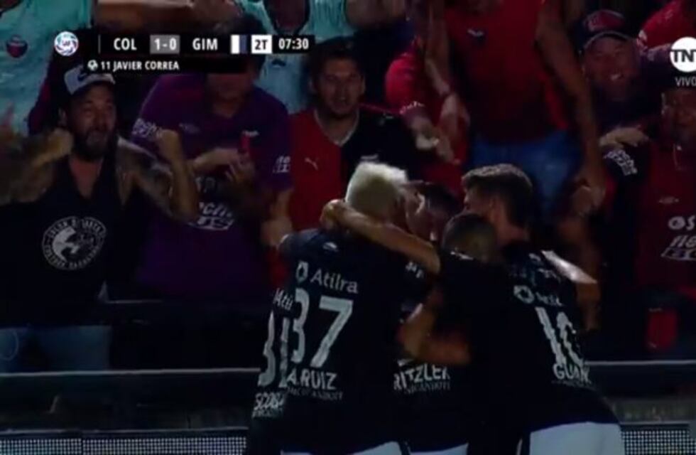 Colón le ganó 1-0 a Gimnasia y Esgrima de La Plata y trepó a