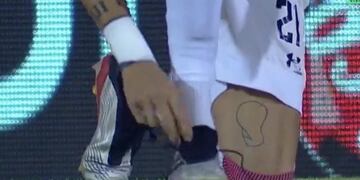 El tatuaje de Mariano Andújar que se hizo viral alude a un capítulo de Los Simpsons (Olé)