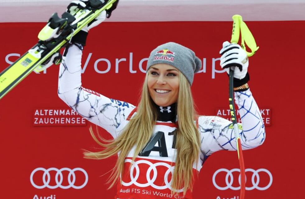 Lindsey Vonn busca pareja por Twitter para no pasar sola el Día de los Enamorados