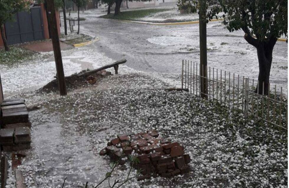 Renovaron el alerta a corto plazo por tormentas fuertes y granizo en el sureste cordobés