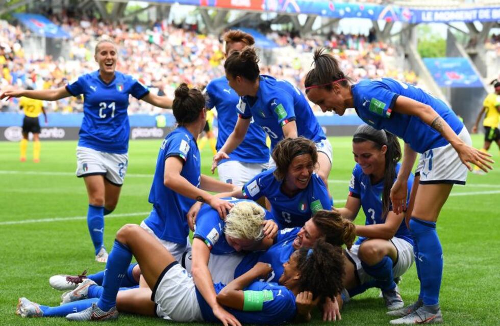 Mundial de Francia 2019: Italia goleó 5-0 a Jamaica y avanzó a octavos
