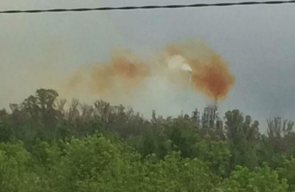 Alerta en Río Tercero por escape de gas nitroso en la Fábrica Militar