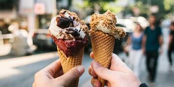 Noche de las heladerías en Rosario con descuentos del 50 por ciento\u002E (Web)