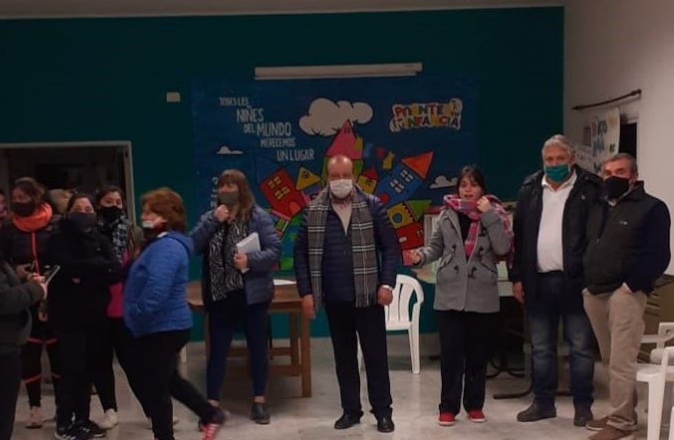 El Intendente Sánchez visitó el Barrio Olimpo