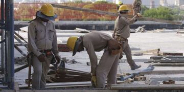 Construcción\u002E (Foto: Noticias Argentinas)
