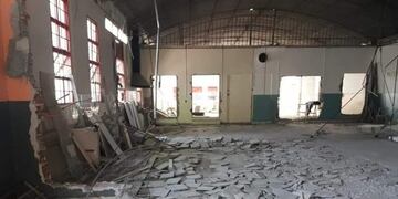 Situación edilicia de la escuela Carande Carro de Carlos Paz\u002E