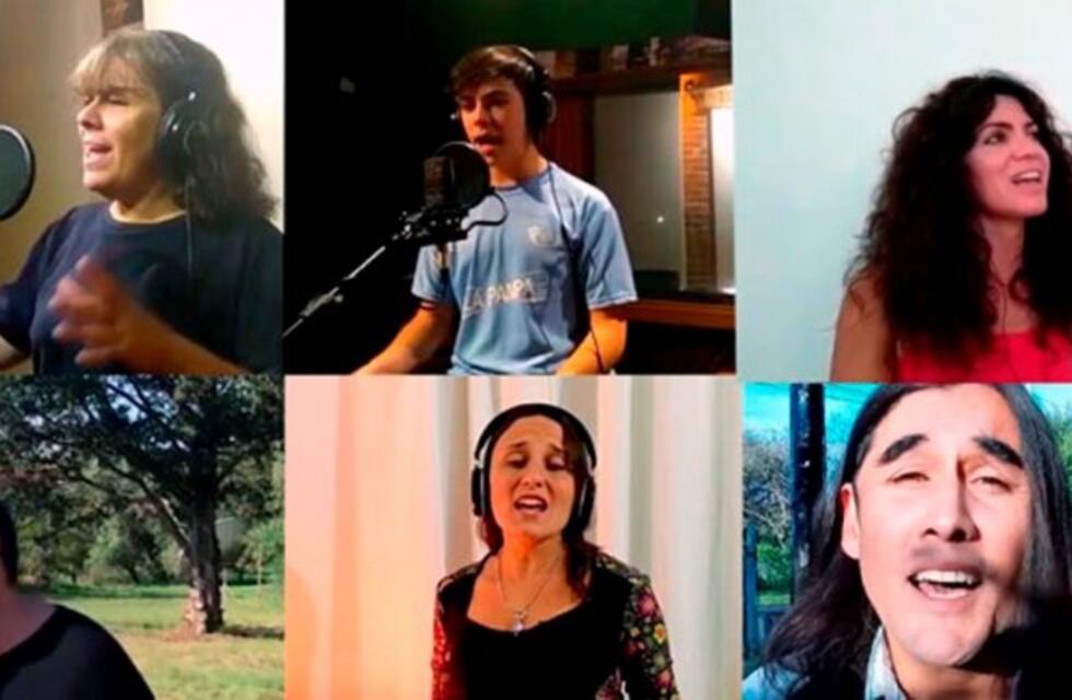 Artistas pampeanos estrenaron en video una versión de la cueca "Entre Bardinos"