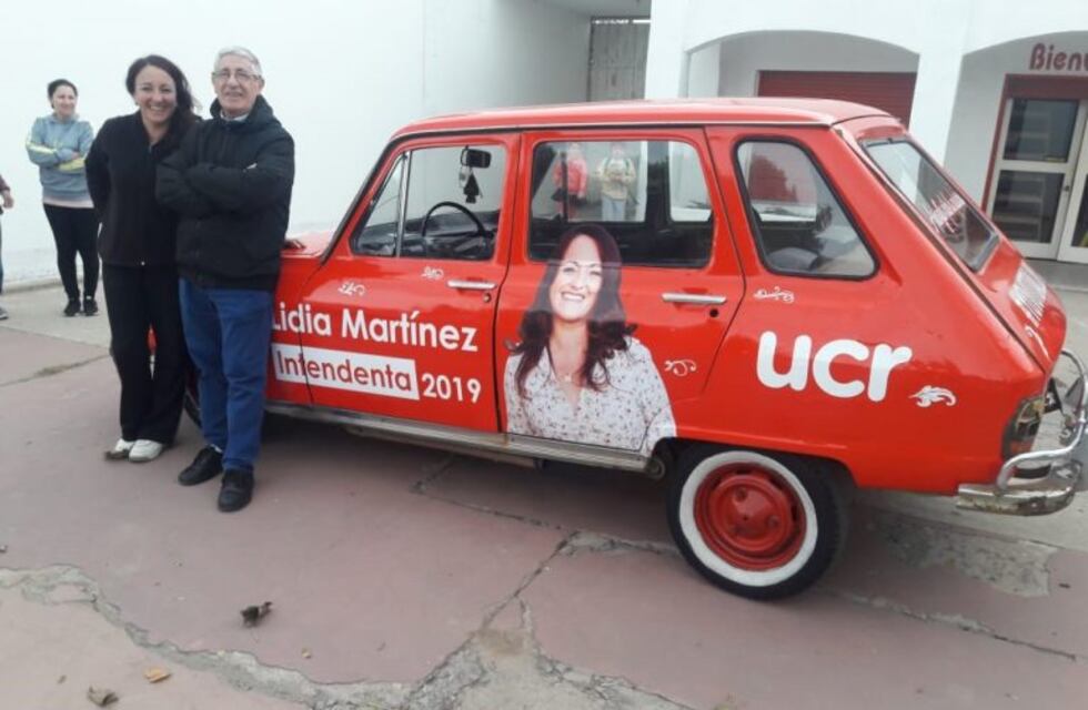 En Arroyito una "renoleta" colorada será un móvil de campaña