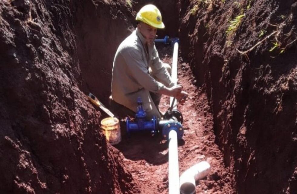 Villa Mousquere: amplían la red de agua potable