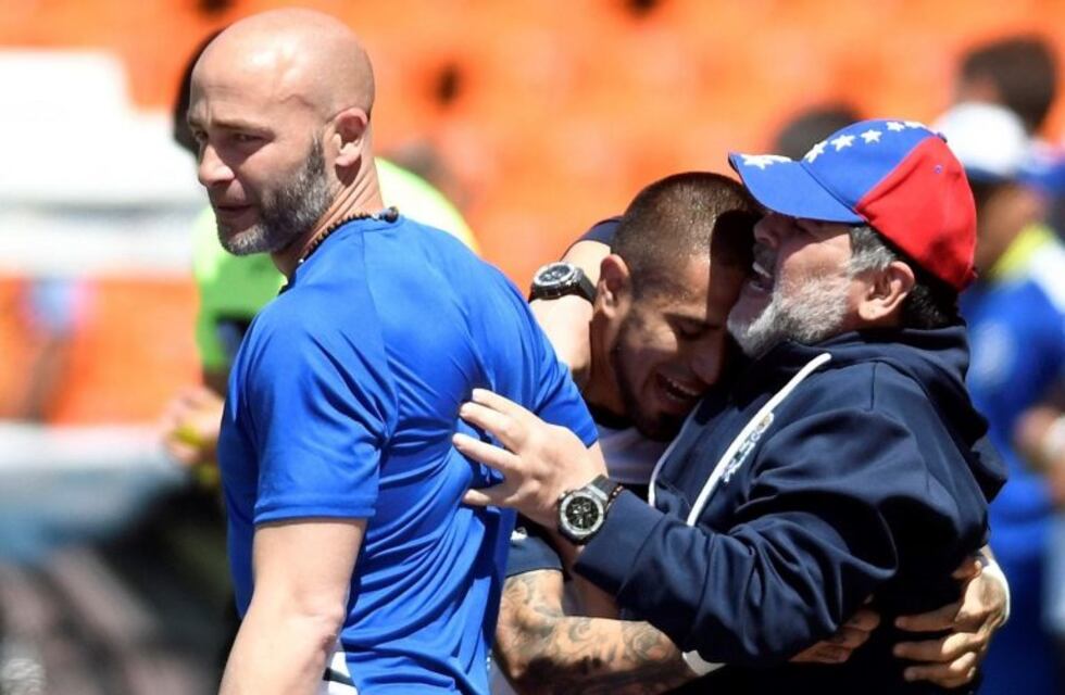 Primer triunfo de Maradona con Gimnasia de La Plata