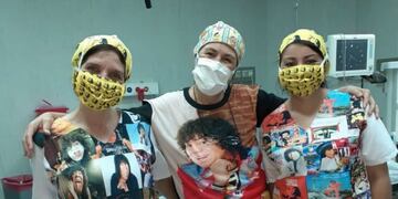 Enfermeras fans de la Mona