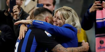 Wanda Nara y Mauro Icardi\u002E (REUTERS)