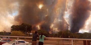 Fueron contenidos los incendios en la zona de Punilla.
