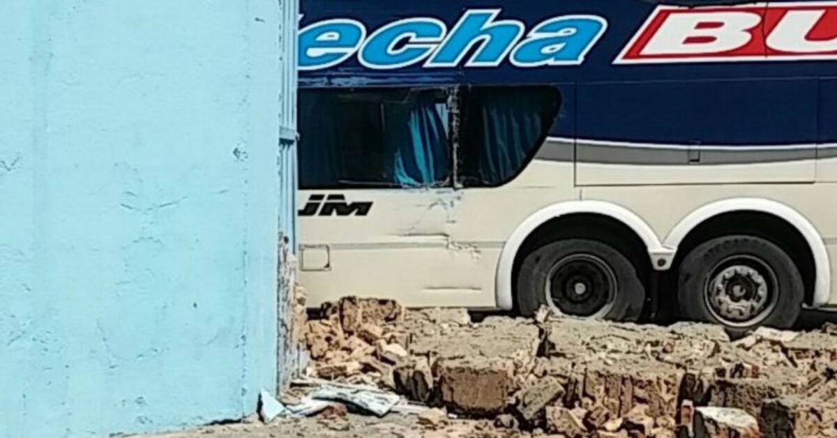 Choque del colectivo de Unión\u002E