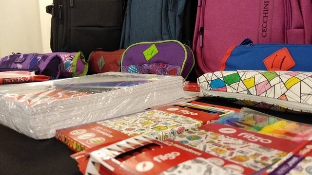 Los útiles que estarán incluídos en la canasta escolar a precios congelados\u002E (Municipalidad de Rosario)