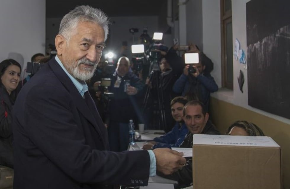 Alberto Rodríguez Saá votó en medio del apagón