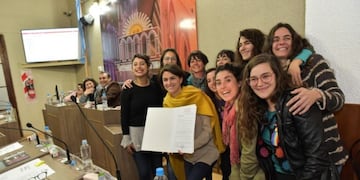 La iniciativa fue impulsada por la Colectiva Feminista de Músicas San Luis\u002E