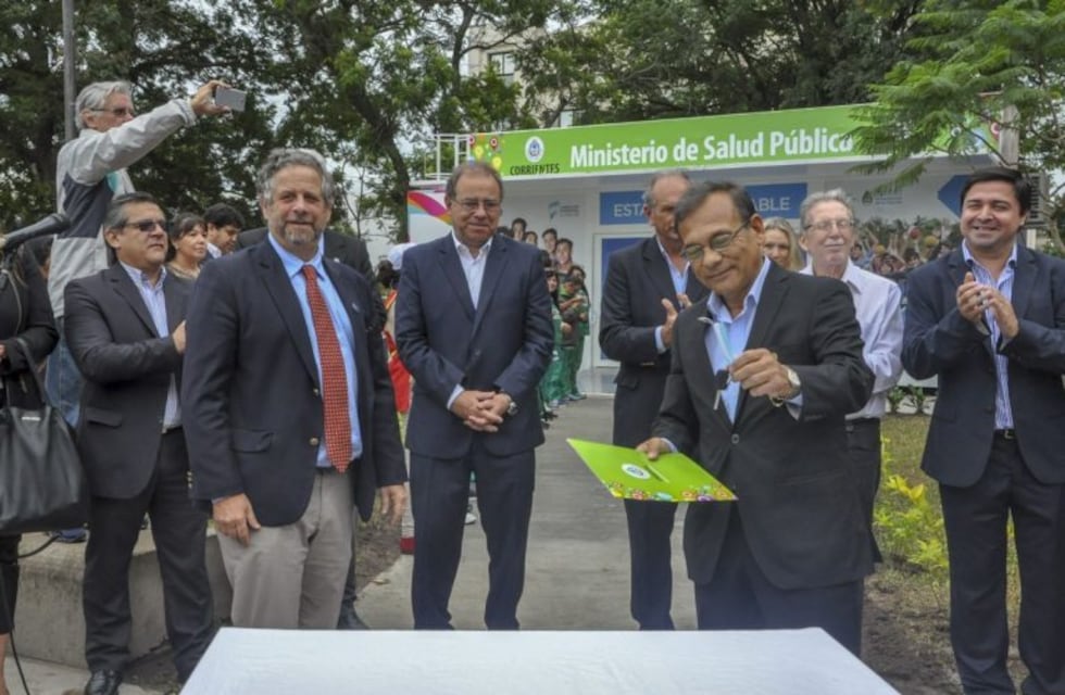 Rubinstein inauguró la primera Estación Saludable en Corrientes