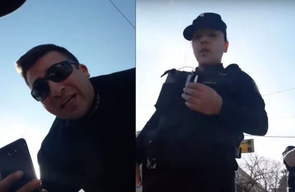 La Policía obligó a un accidentado a correrse por sus propios medios