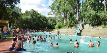 Inauguran la temporada de pileta en El Berrondo