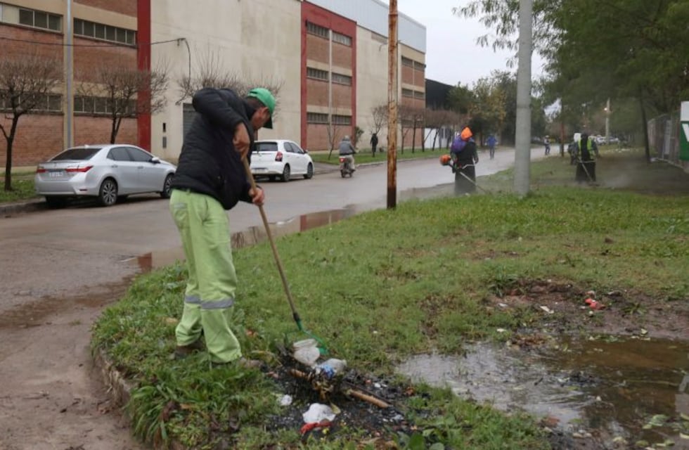 Nuevos trabajos municipales de limpieza integral en Villa Pegoraro