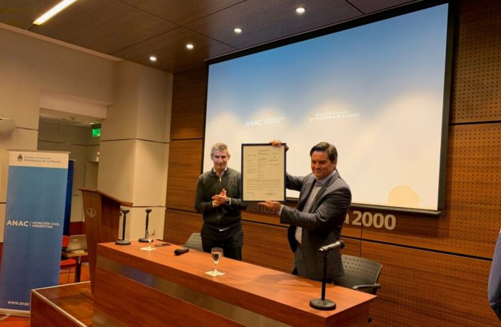 El aeropuerto de Mendoza es el primero con certificación internacional del país