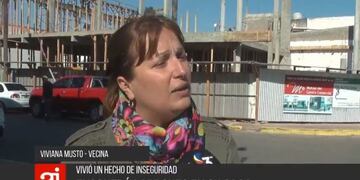 Viviana Musto ante las cámaras del Canal 3