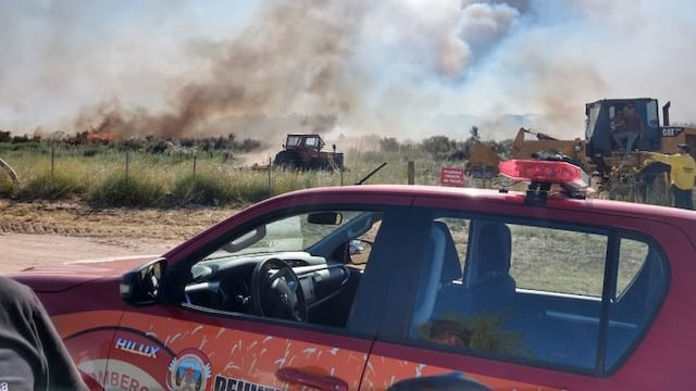 Incendio en Pehuen Co