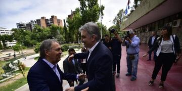 Schiaretti y Llaryora\u002E