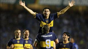 Juan Román Riquelme, máximo ídolo en la historia Xeneize se despide en La Bombonera.